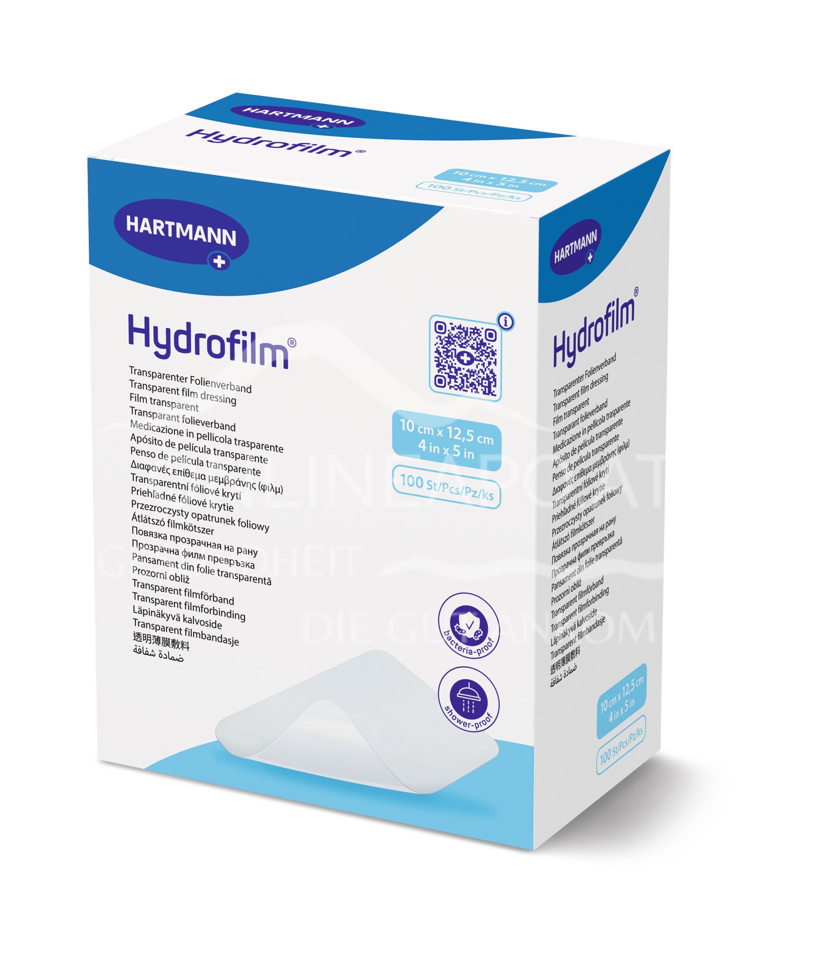 Hydrofilm® transparent bandage 10 x 12.5 cm