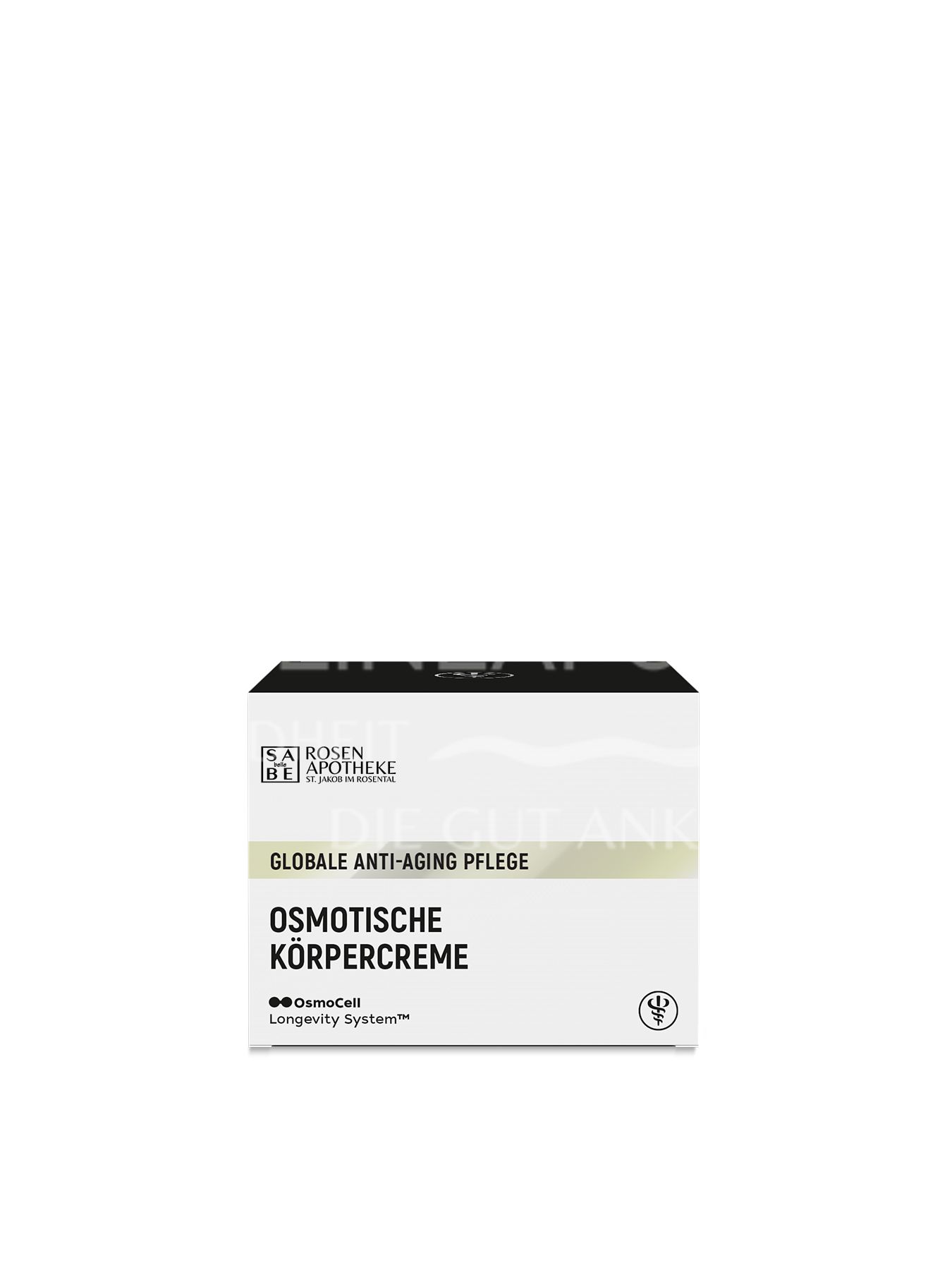 SABE belle Osmotic Body Cream Global Anti-Aging Care Osmocell Longevity System™