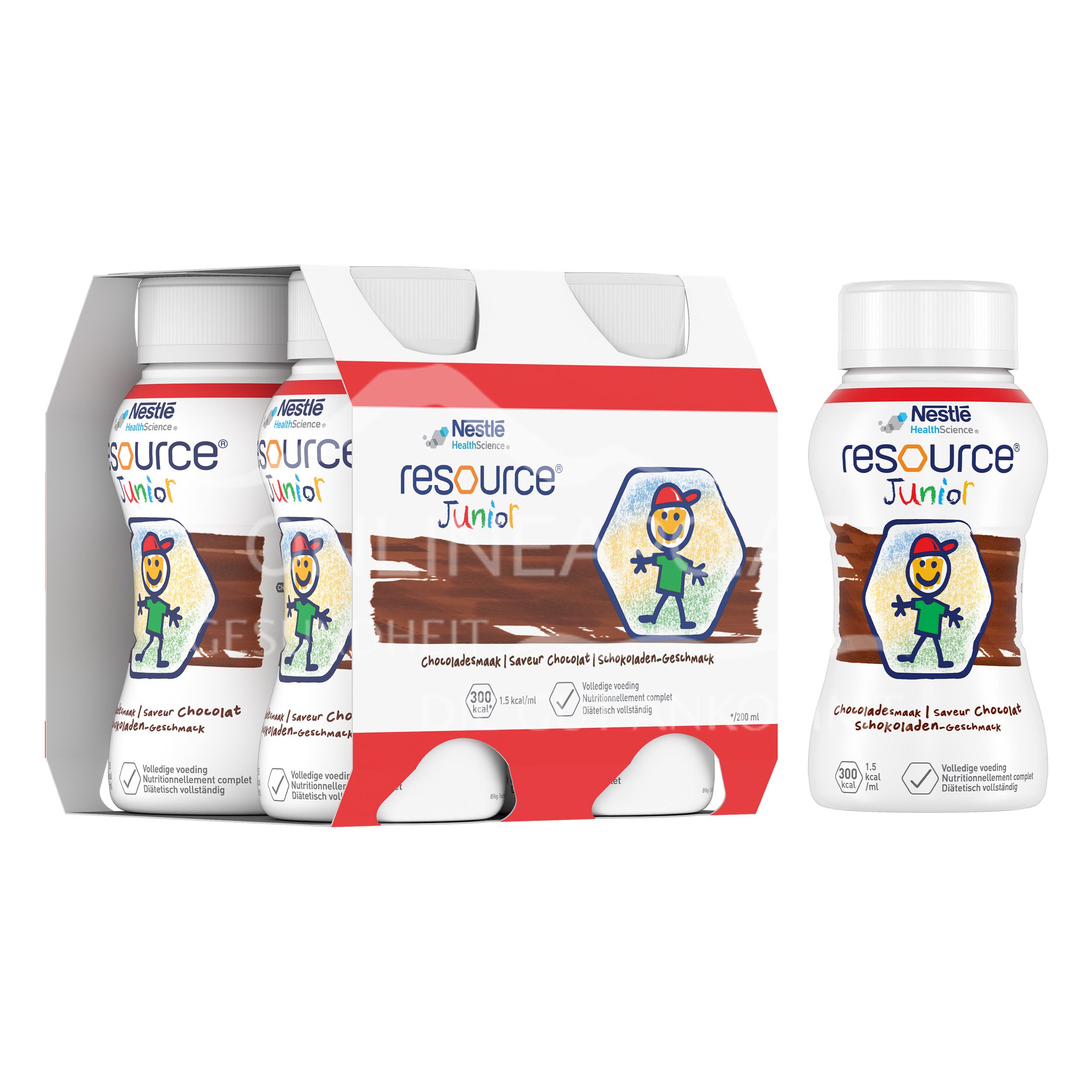 Resource® Junior Chocolate Drinking Food 200 ml