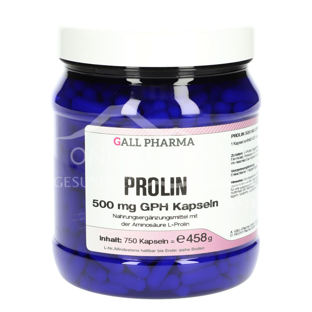 Gall Pharma Proline 500 mg capsules