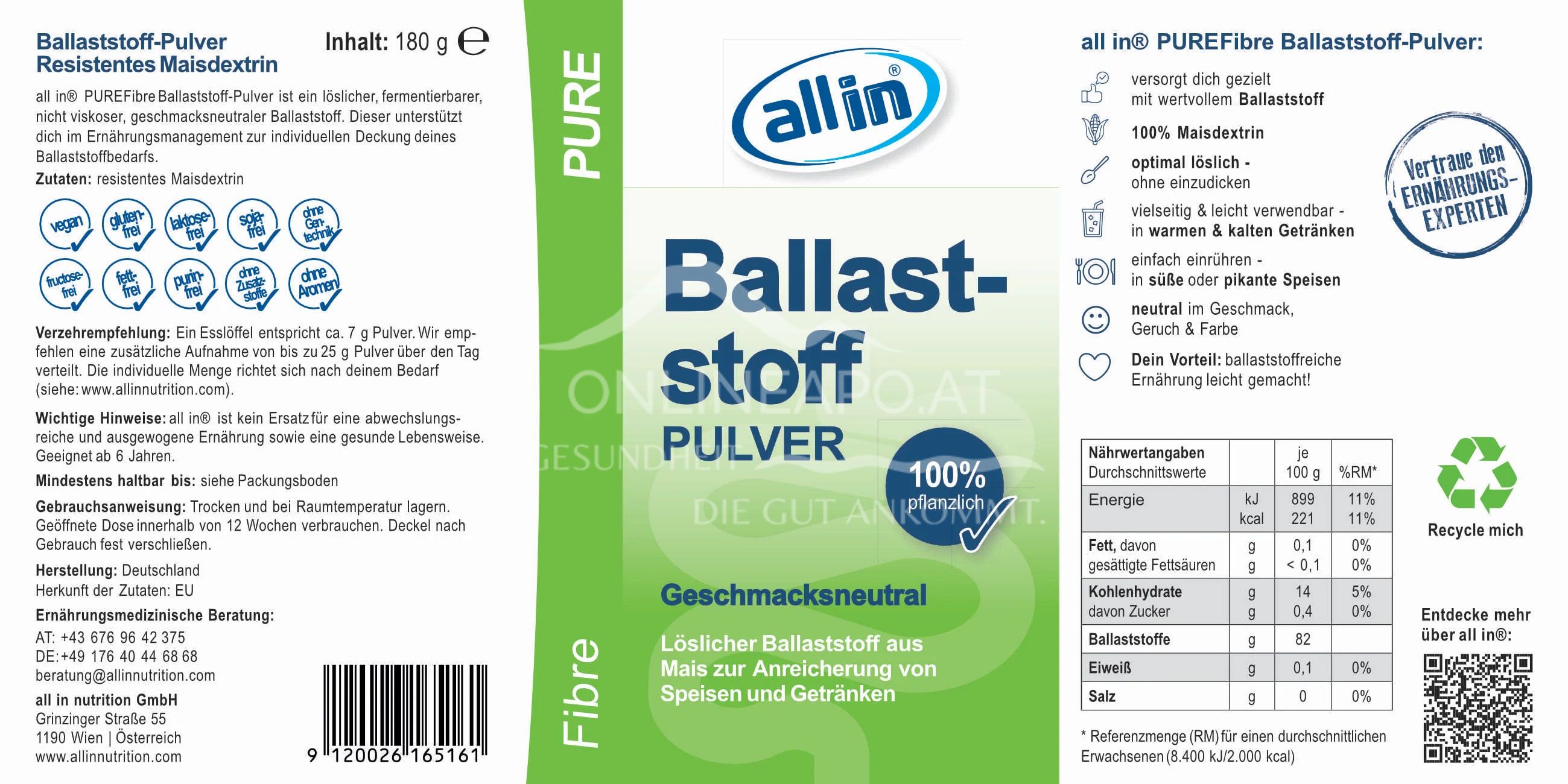 all in® 8-pack MIX – all COMPLETE varieties (14 x 200/250ml)