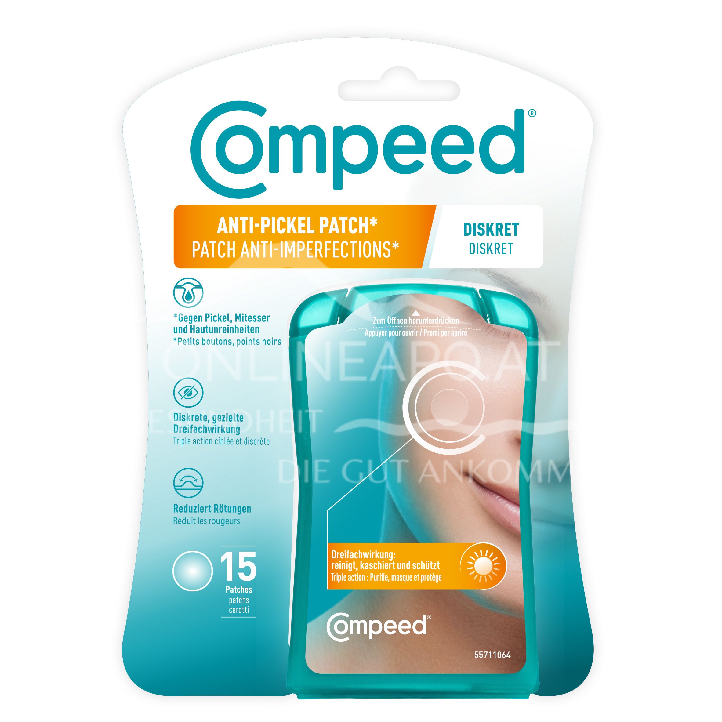 Compeed Anti-Pickel Patch Diskret