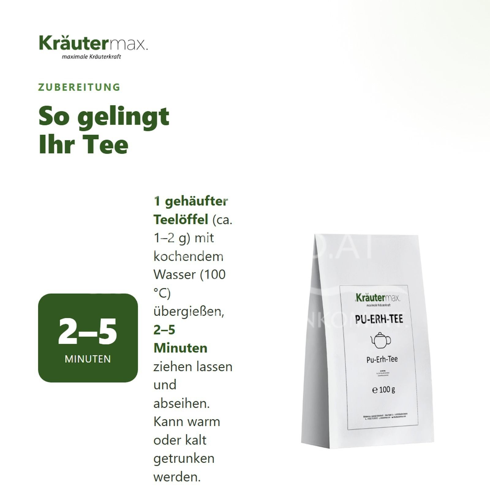 Kräutermax Pu Erh Tee