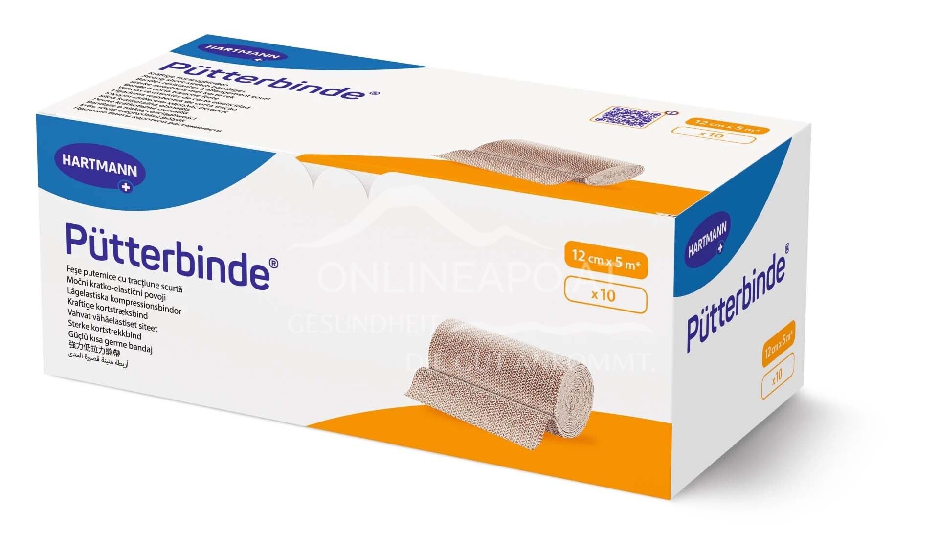 Pütter®bandage Strong short-stretch bandage 12 cm x 5 m