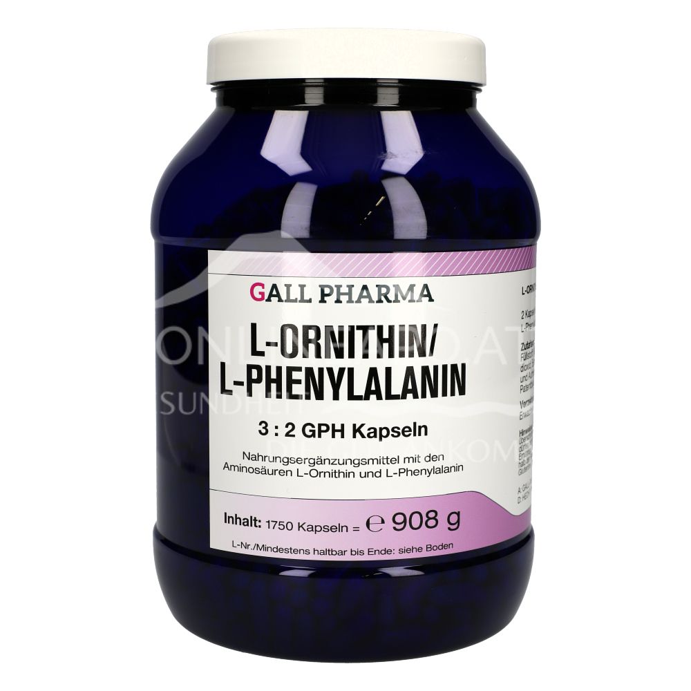 Gall Pharma L-Ornithine/L-Phenylalanine 3:2 Capsules