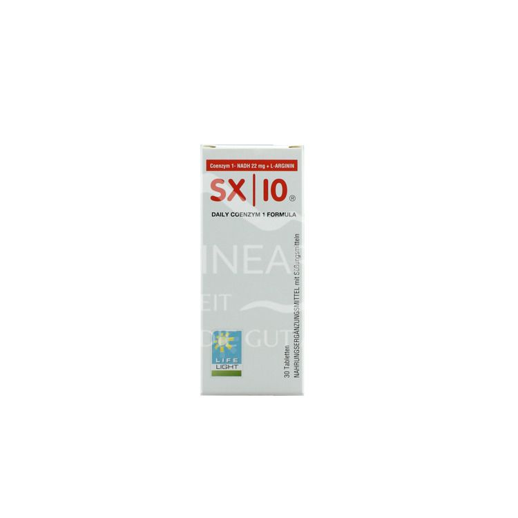 Life Light SX|10 NADH Plus L-Arginin Lutschpastillen