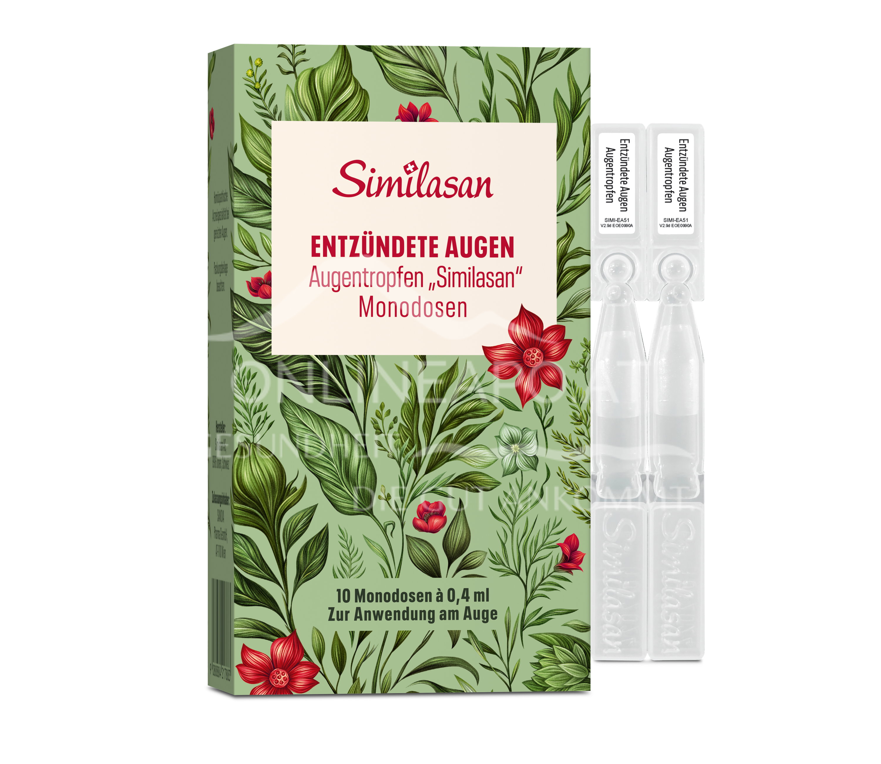 Similasan Entzündete Augen Augentropfen Monodosen 0,4 ml