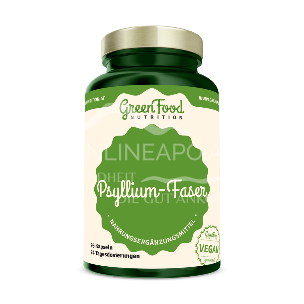 GreenFood Nutrition Psyllium Fibre Capsules