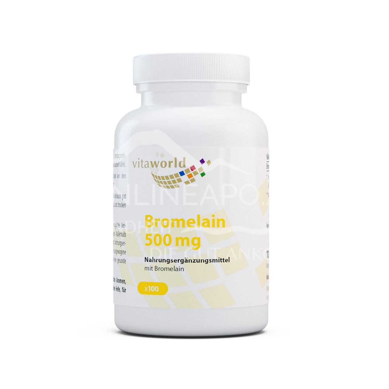 Vitaworld Bromelain 500 mg Kapseln