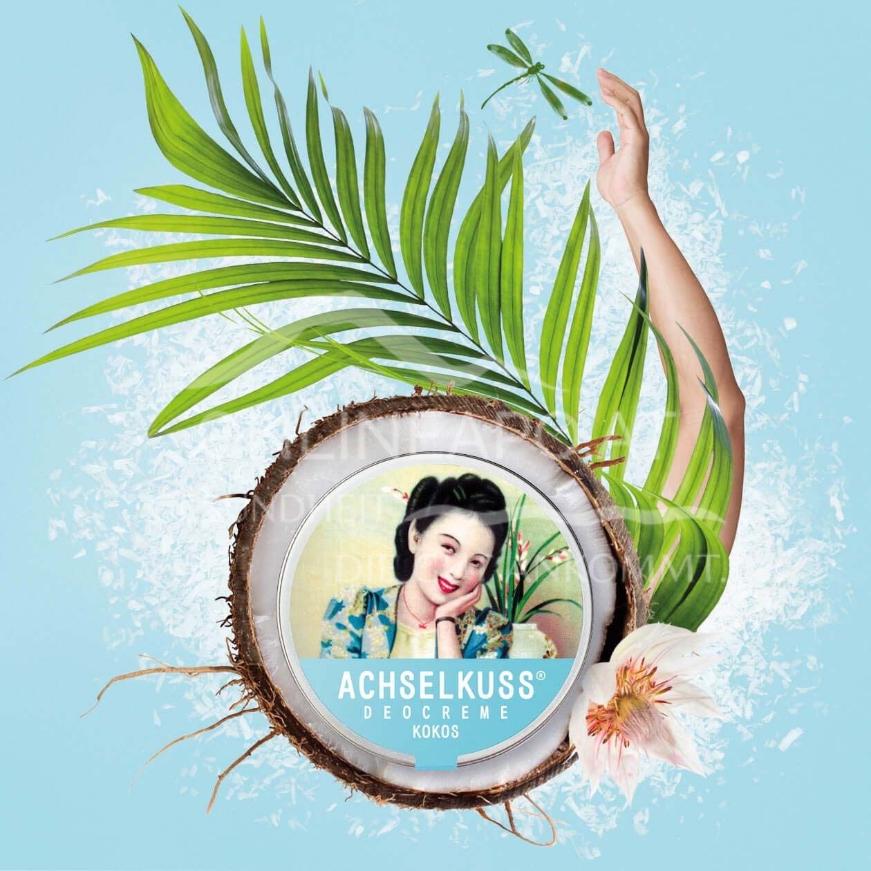 ACHSELKUSS® Deocreme Kokos