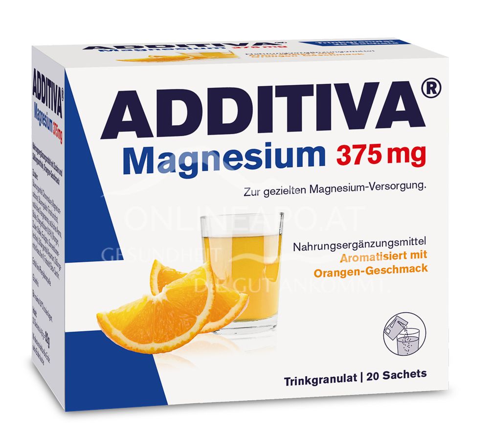 ADDITIVA® Magnesium 375 mg Trinkgranulat Sachets