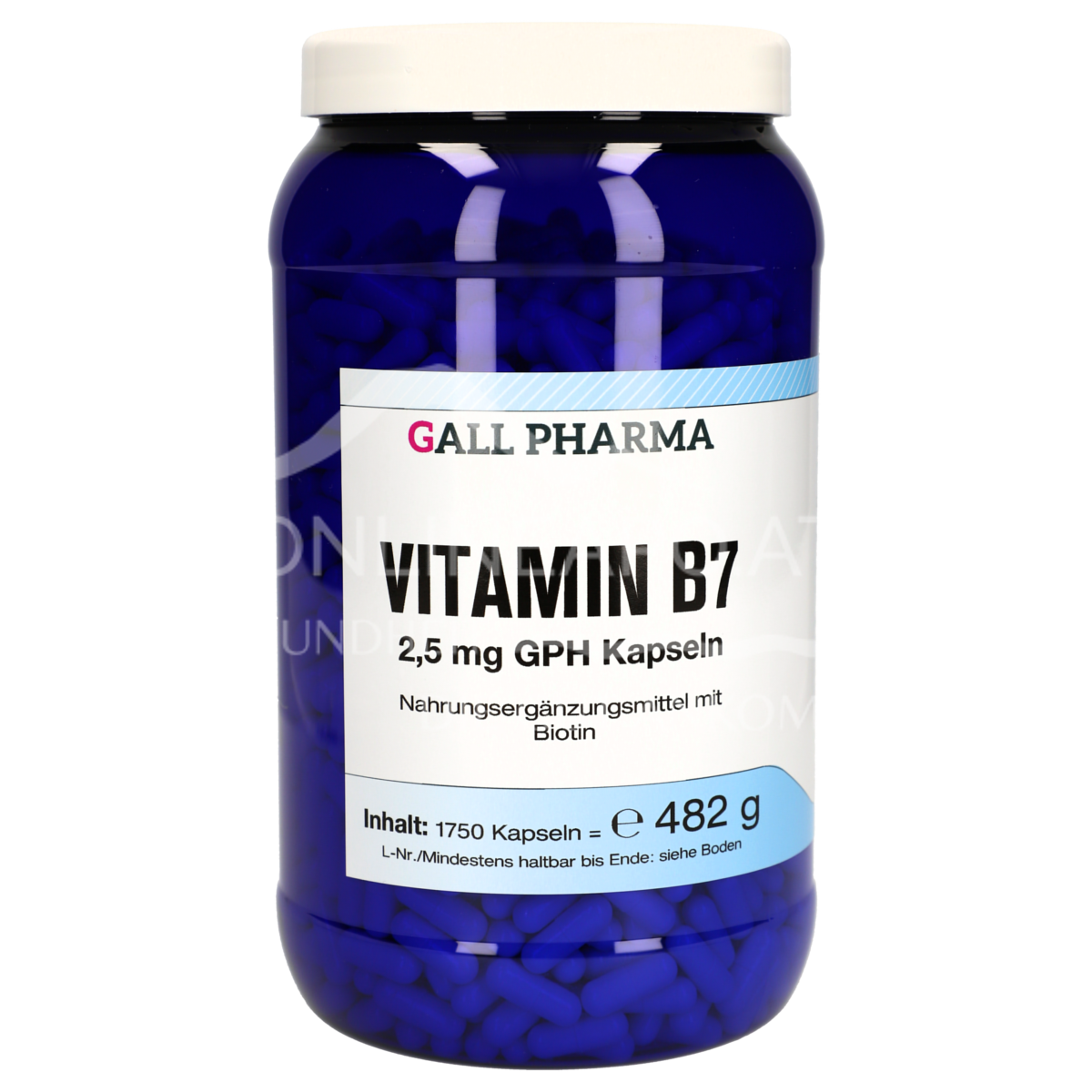 Gall Pharma Vitamin B7 2,5 mg Kapseln