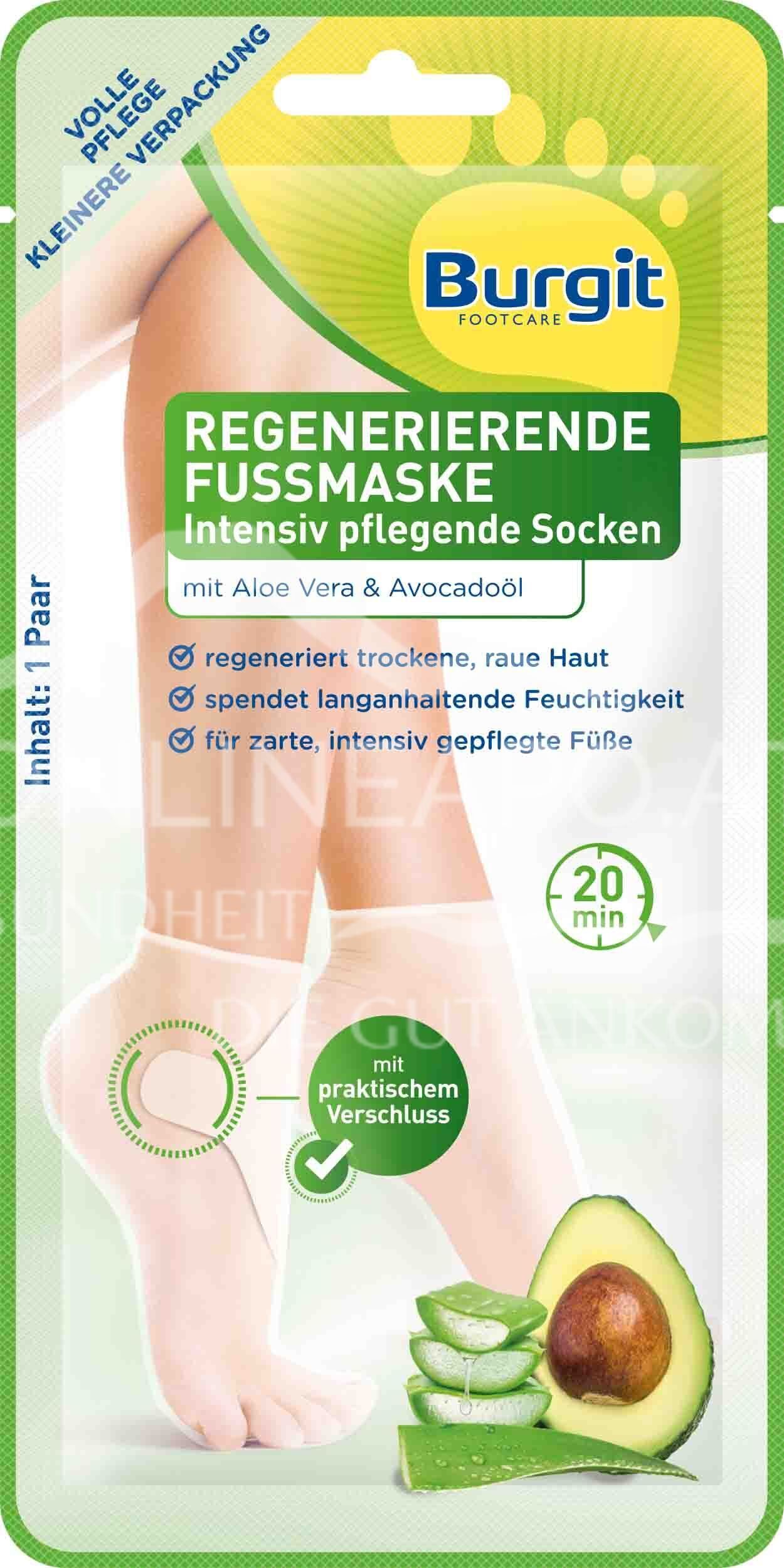 Burgit Fußmaske Regenerierend