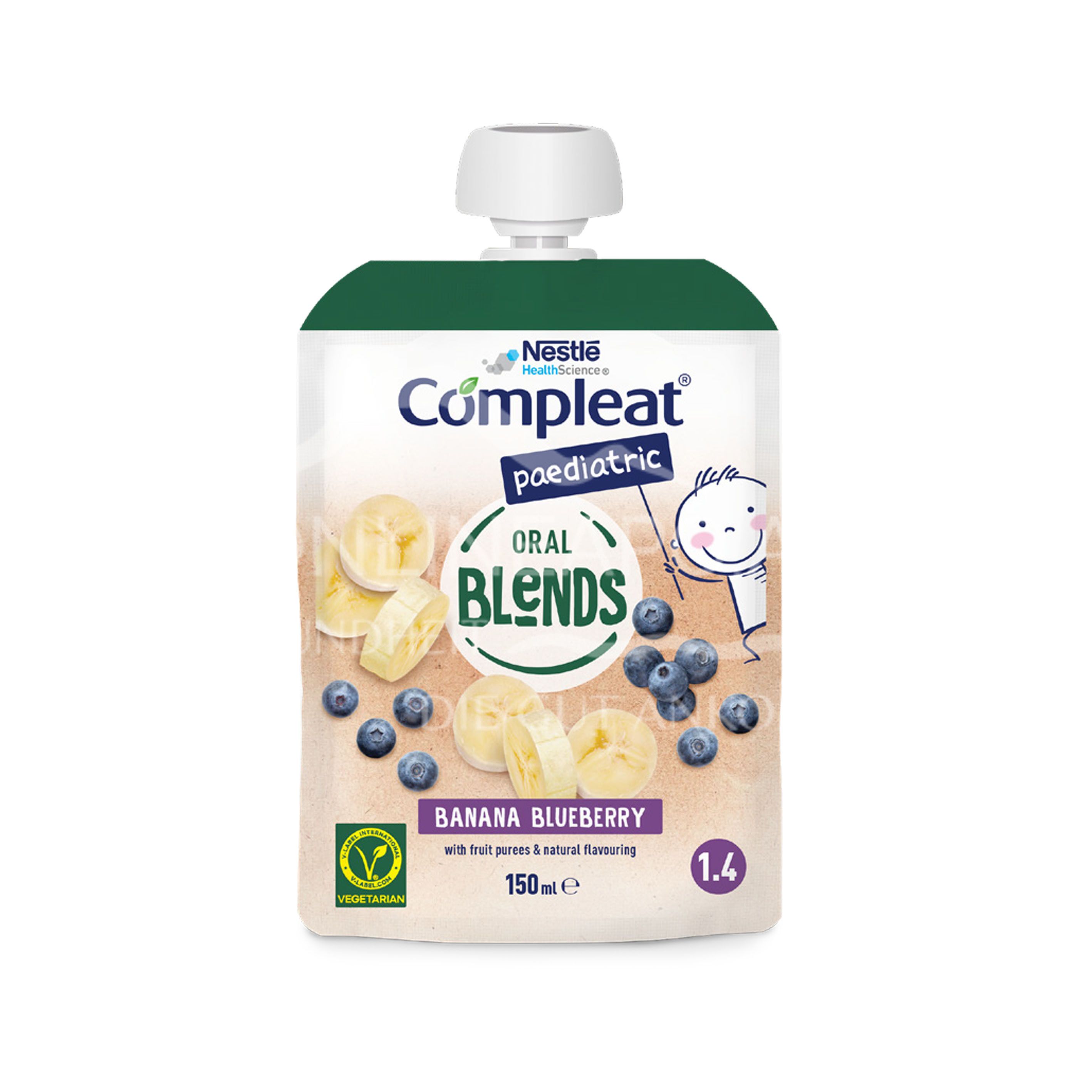 Compleat® paediatric Oral Blends Banana-Blueberry 150 ml