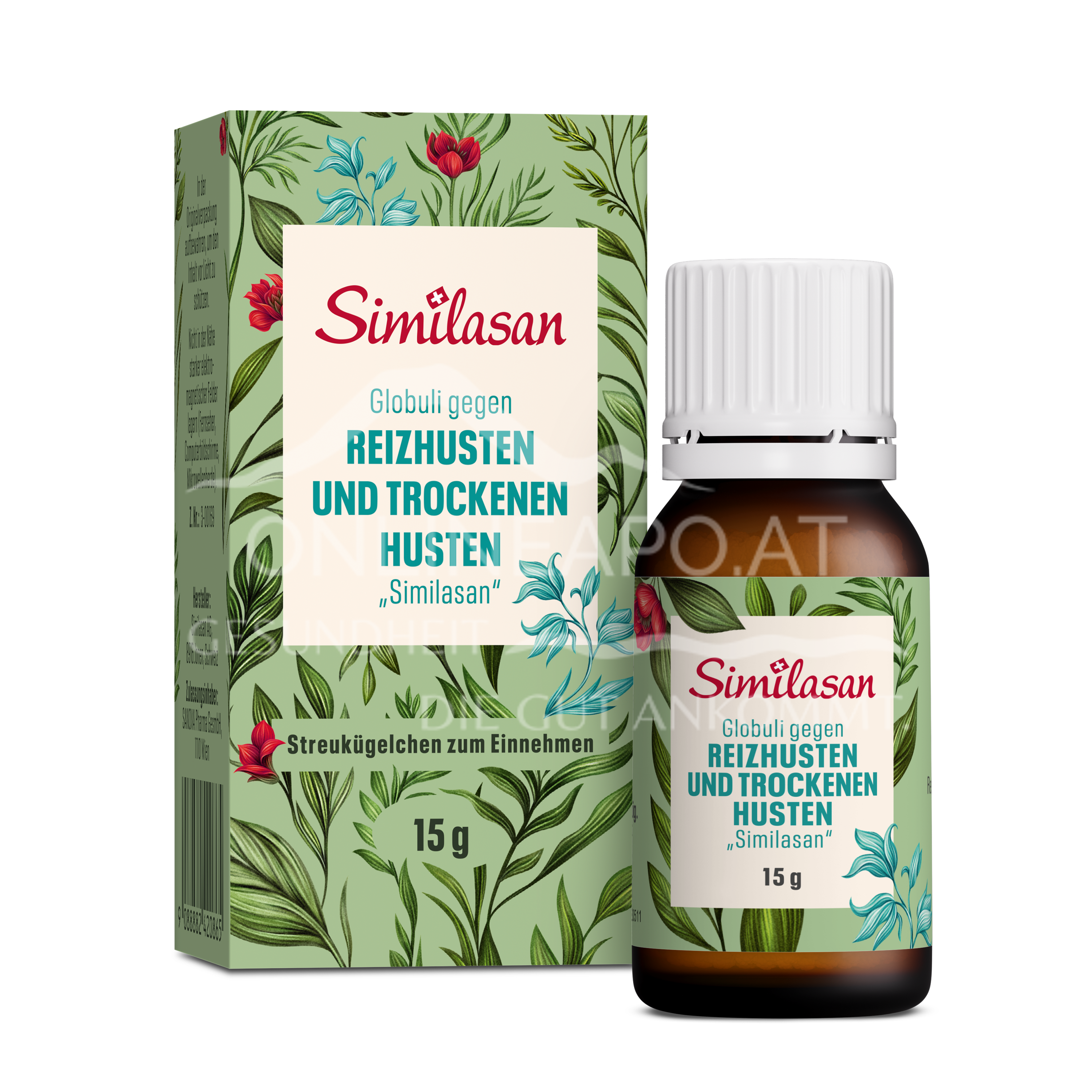 Similasan globules for dry coughs and dry coughs