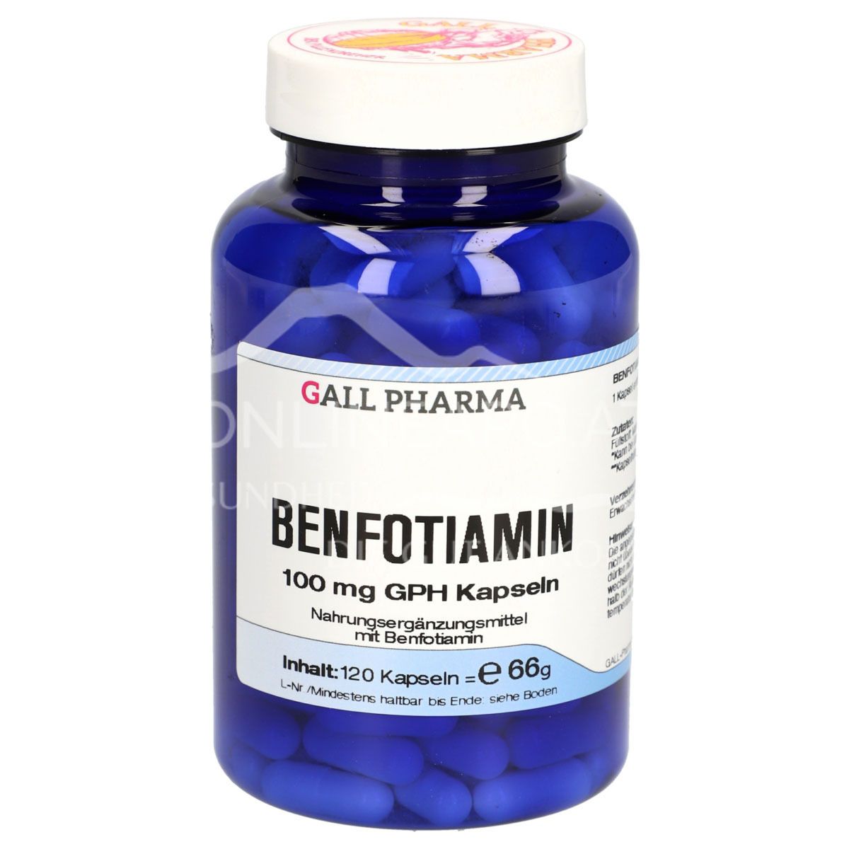 Gall Pharma Benfotiamin 100 mg Kapseln