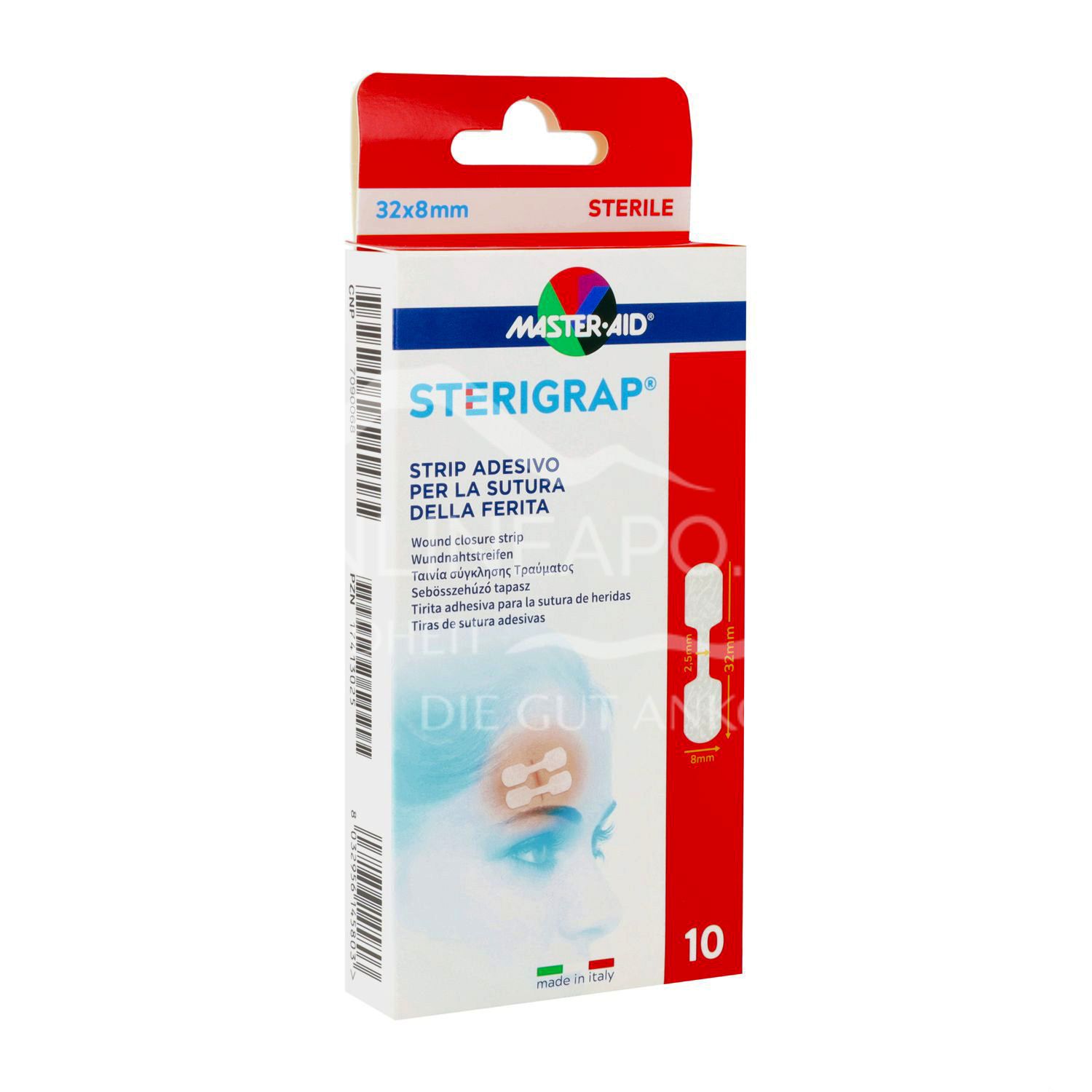 MASTER-AID® STERIGRAP® Wundnahtstreifen 32 x 8mm