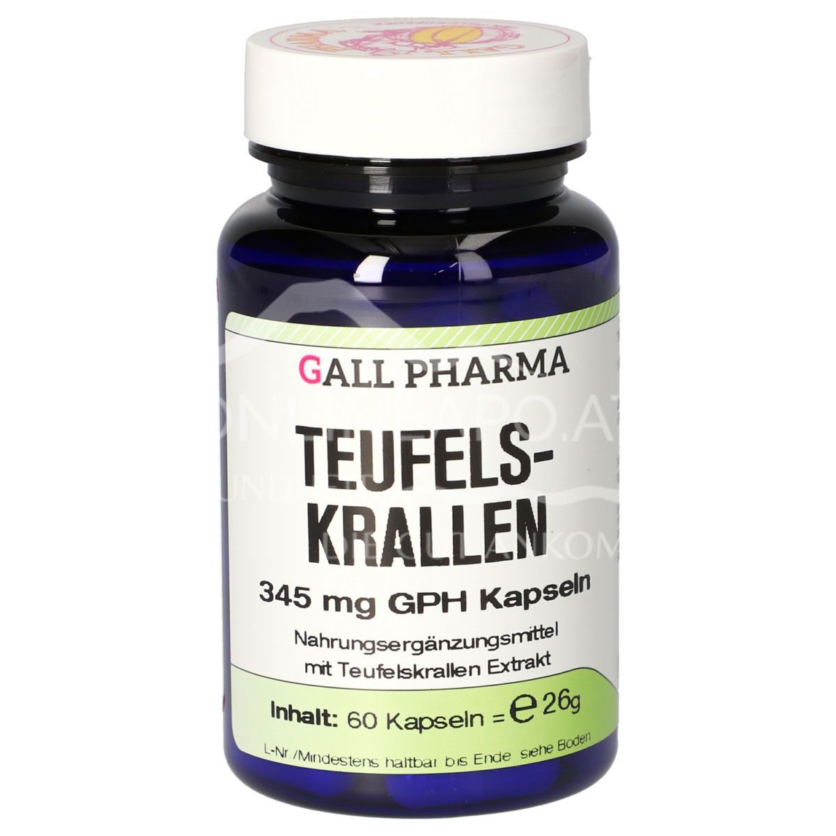 Gall Pharma Devil's Claw 345 mg Capsules