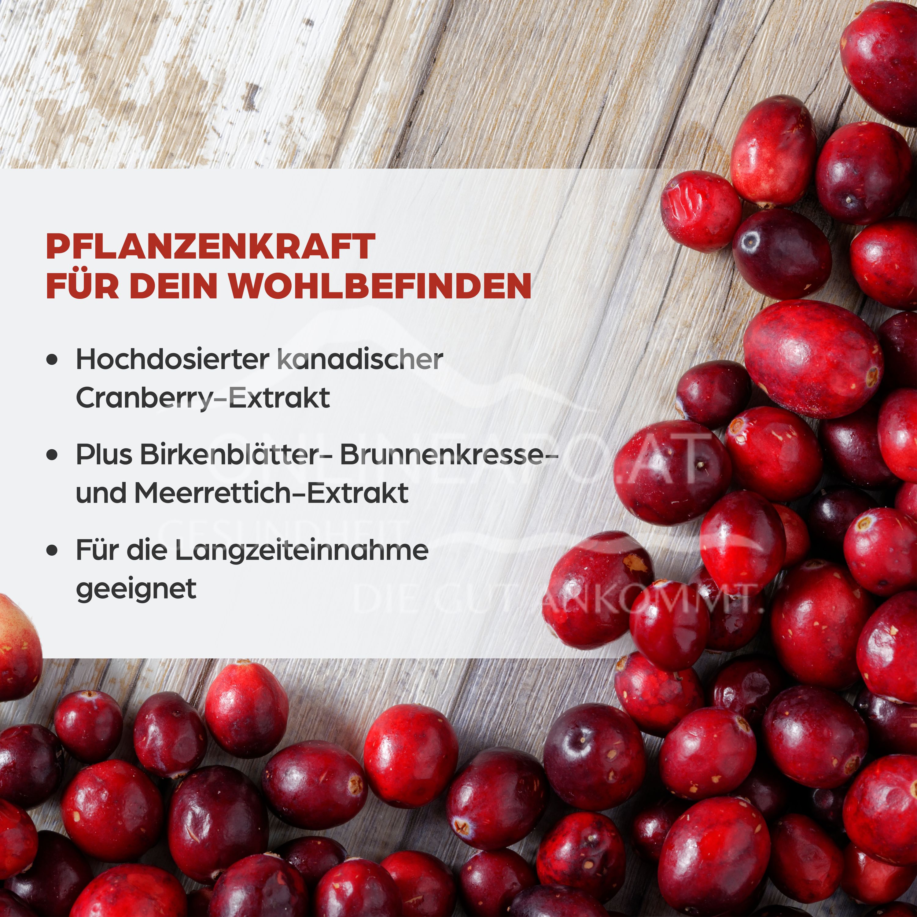 Dr Böhm® Cranberry complex tablets