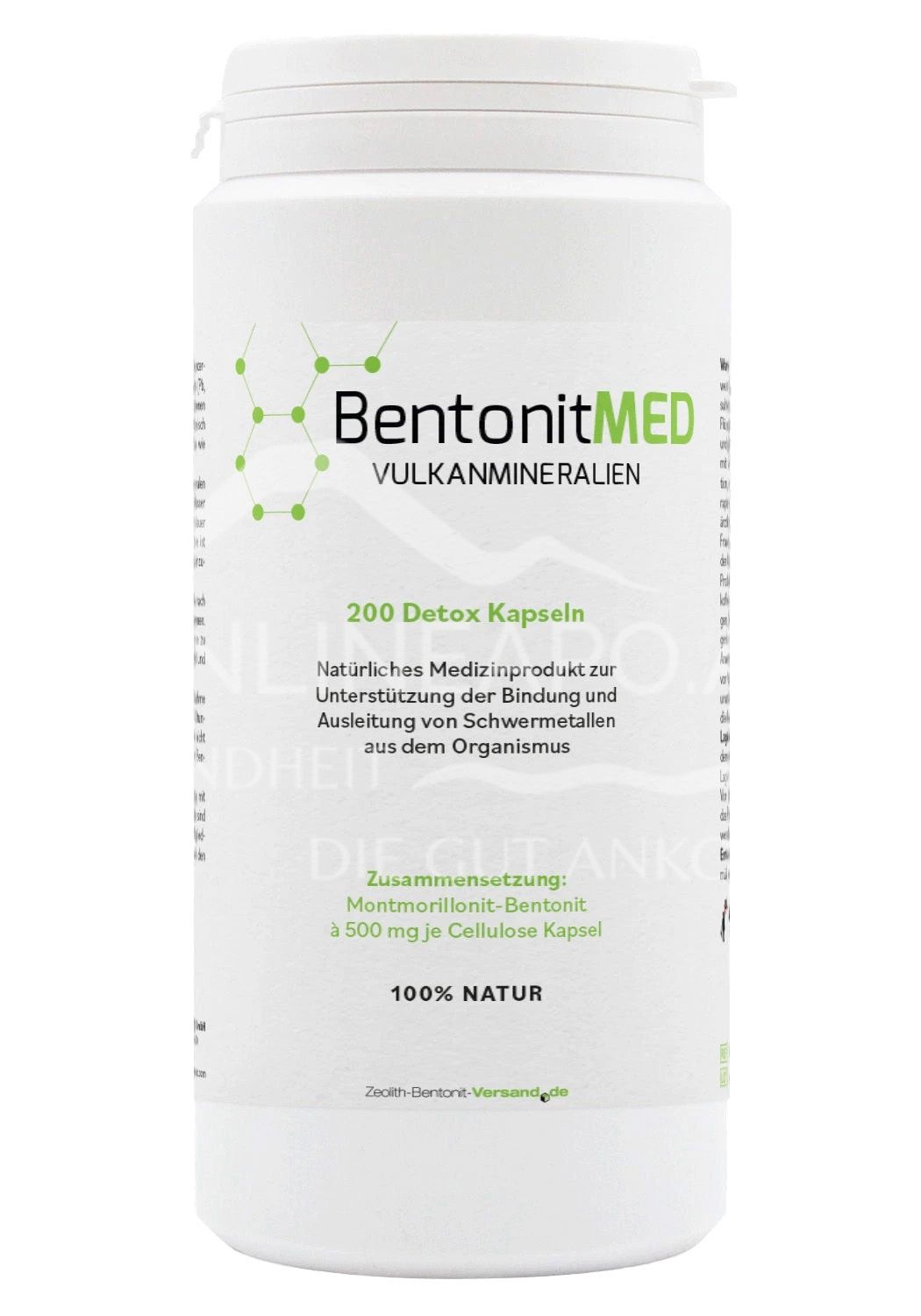 Bentonite MED Detox Powder