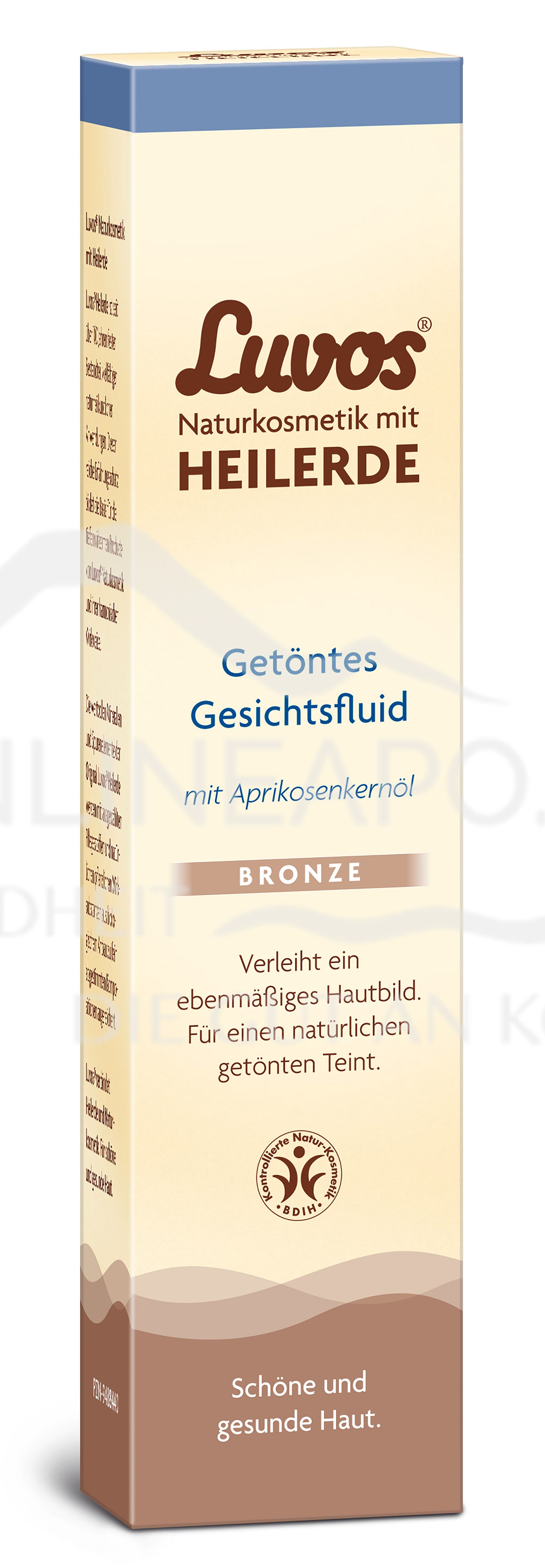 Luvos Heilerde Getöntes Gesichtsfluid Bronze