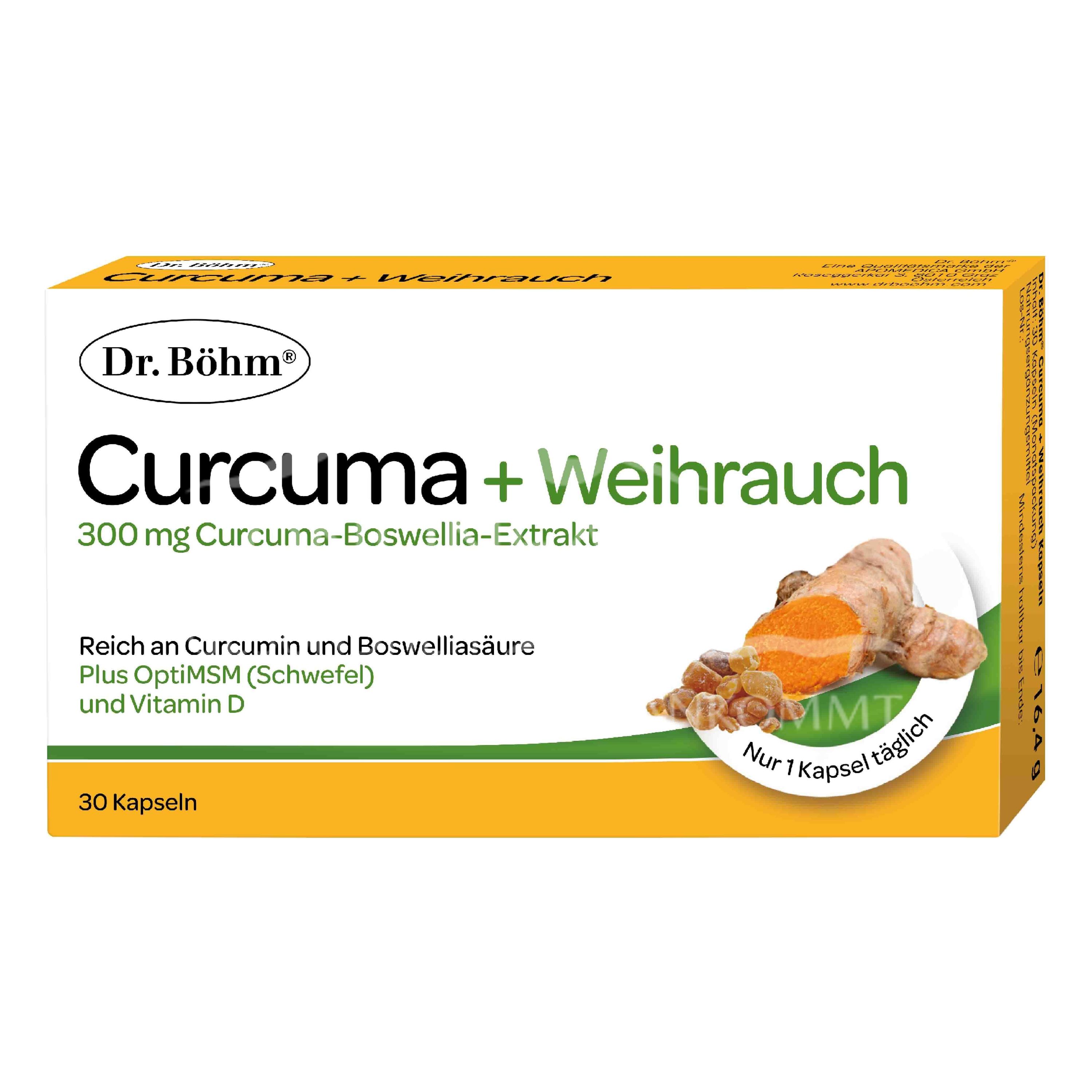 Dr. Böhm® Curcuma + Weihrauch Kapseln