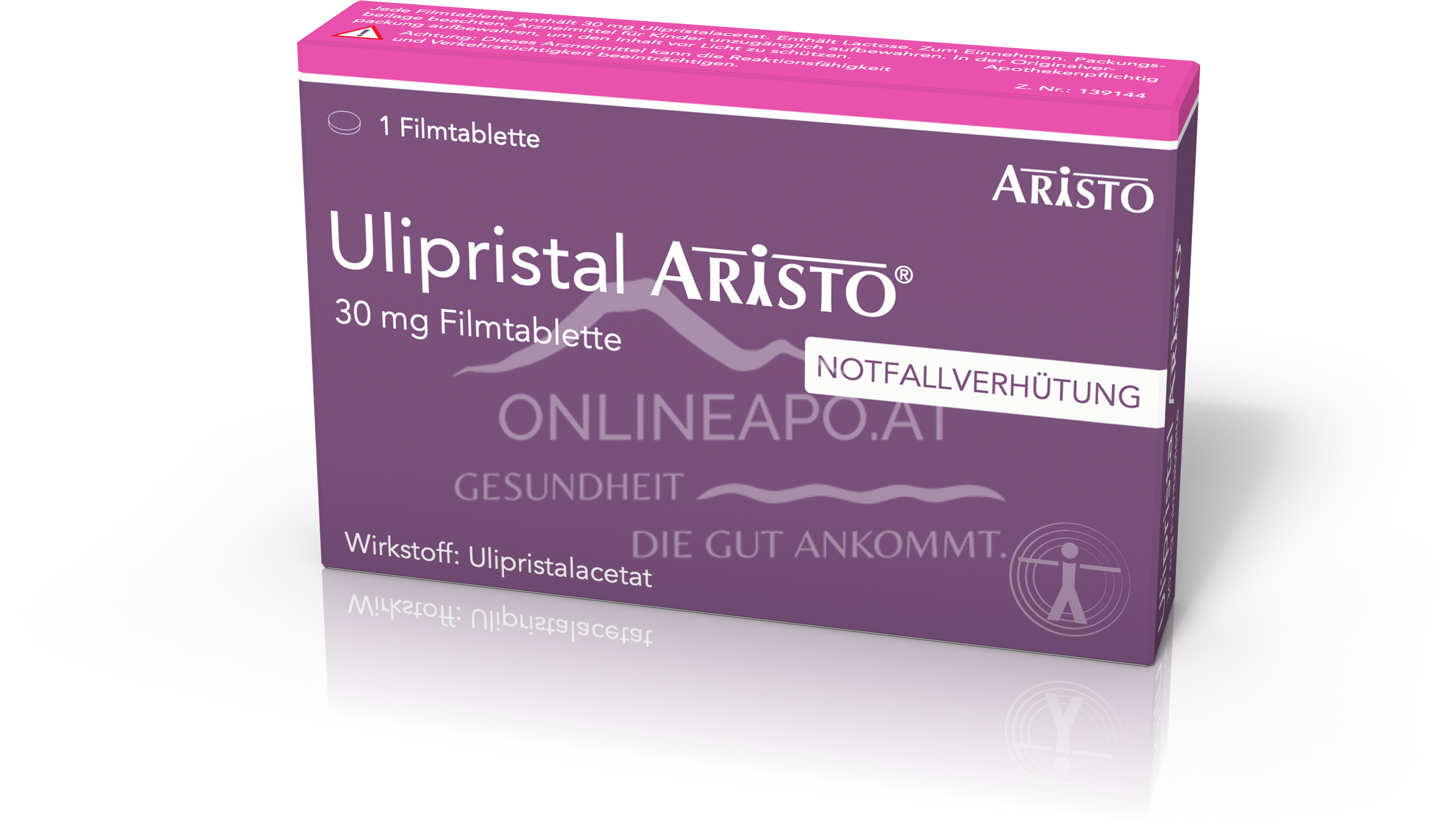 Ulipristal Aristo 30 mg Filmtablette