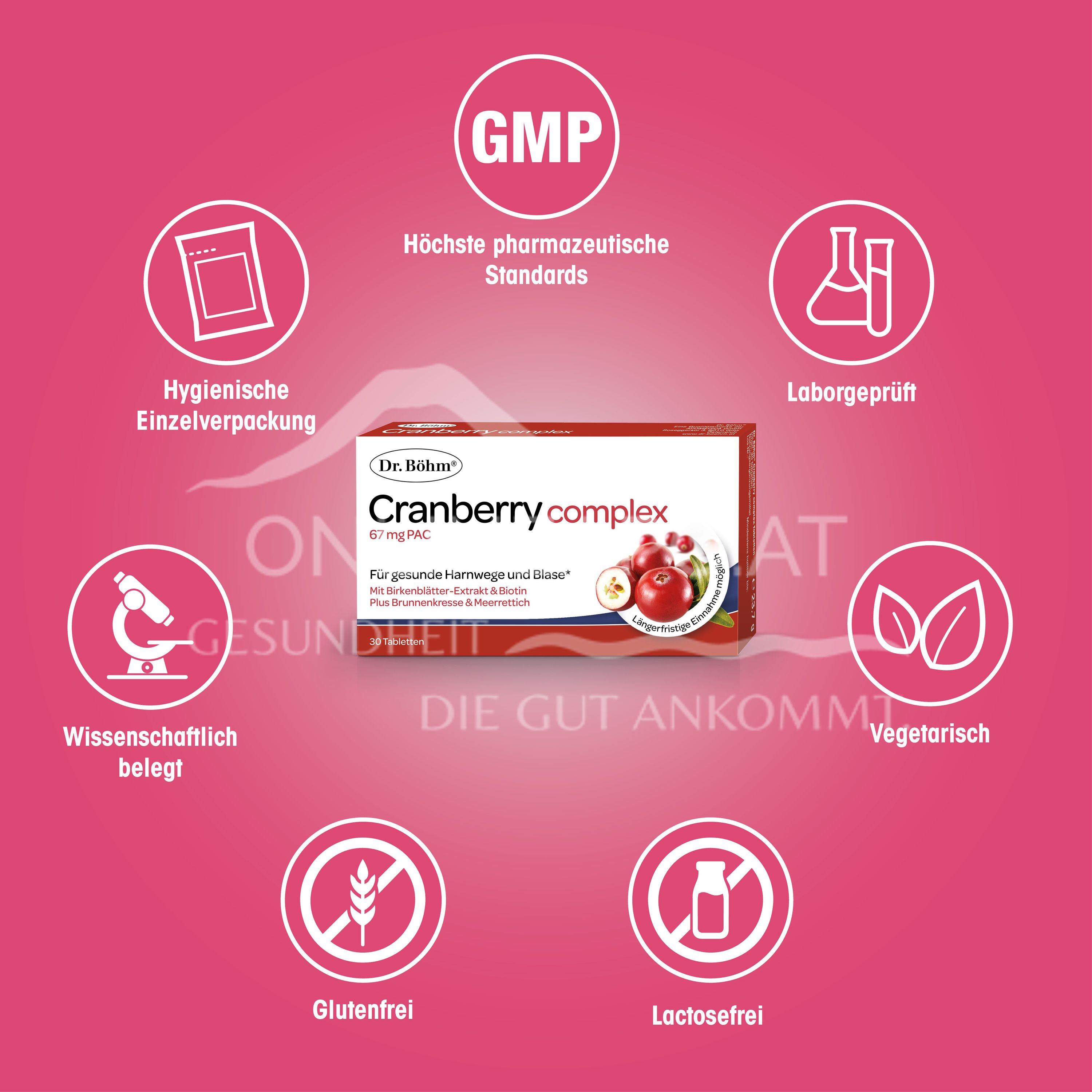 Dr. Böhm® Cranberry complex Tabletten