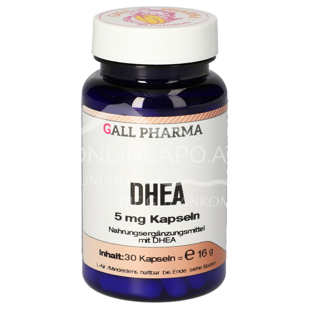 Gall Pharma DHEA 5 mg capsules