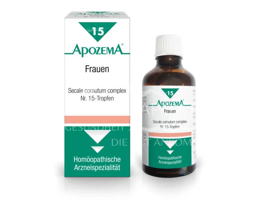 Apozema® Women Secale cornutum complex No. 15 drops for oral use
