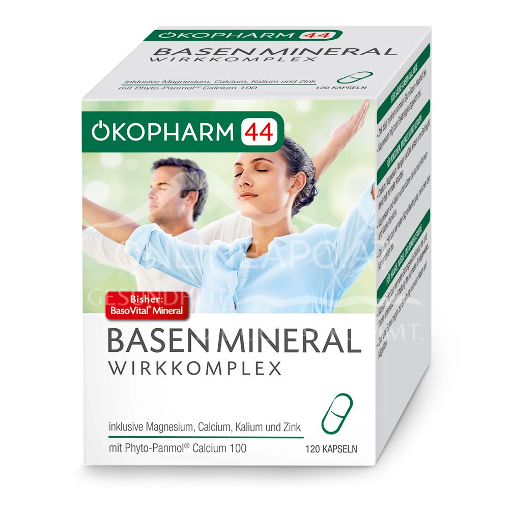 Ökopharm44 Basen Mineral Wirkkomplex Kapseln