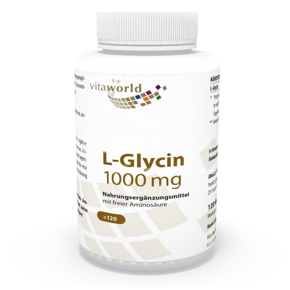 Vitalworld L-Glycin 1000 mg Kapseln