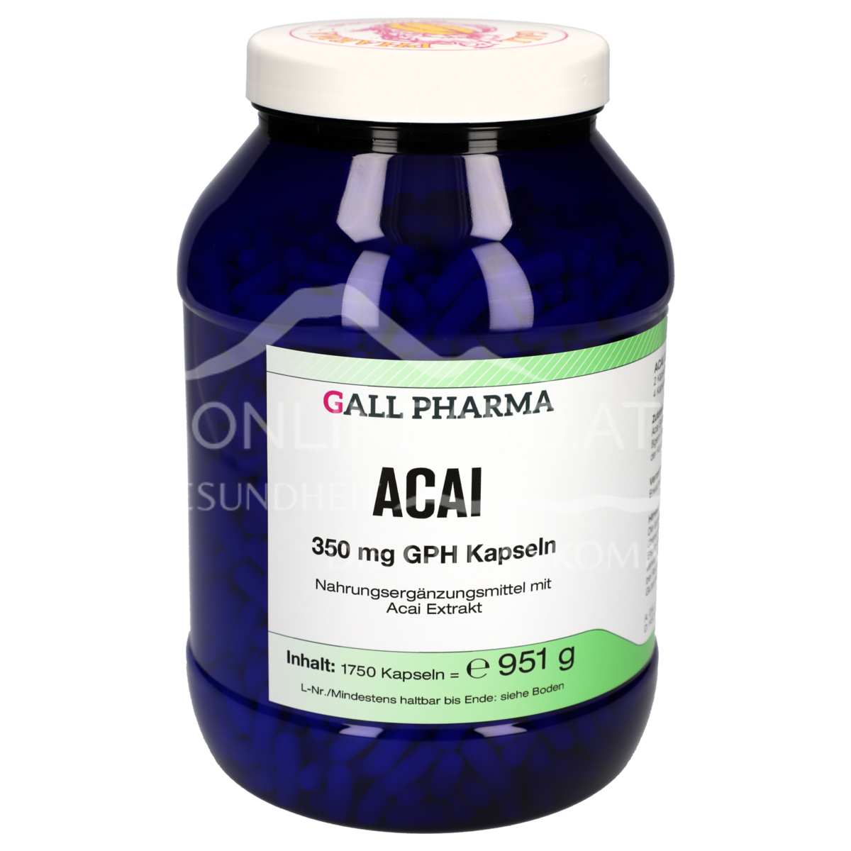 Gall Pharma Acai 350 mg capsules