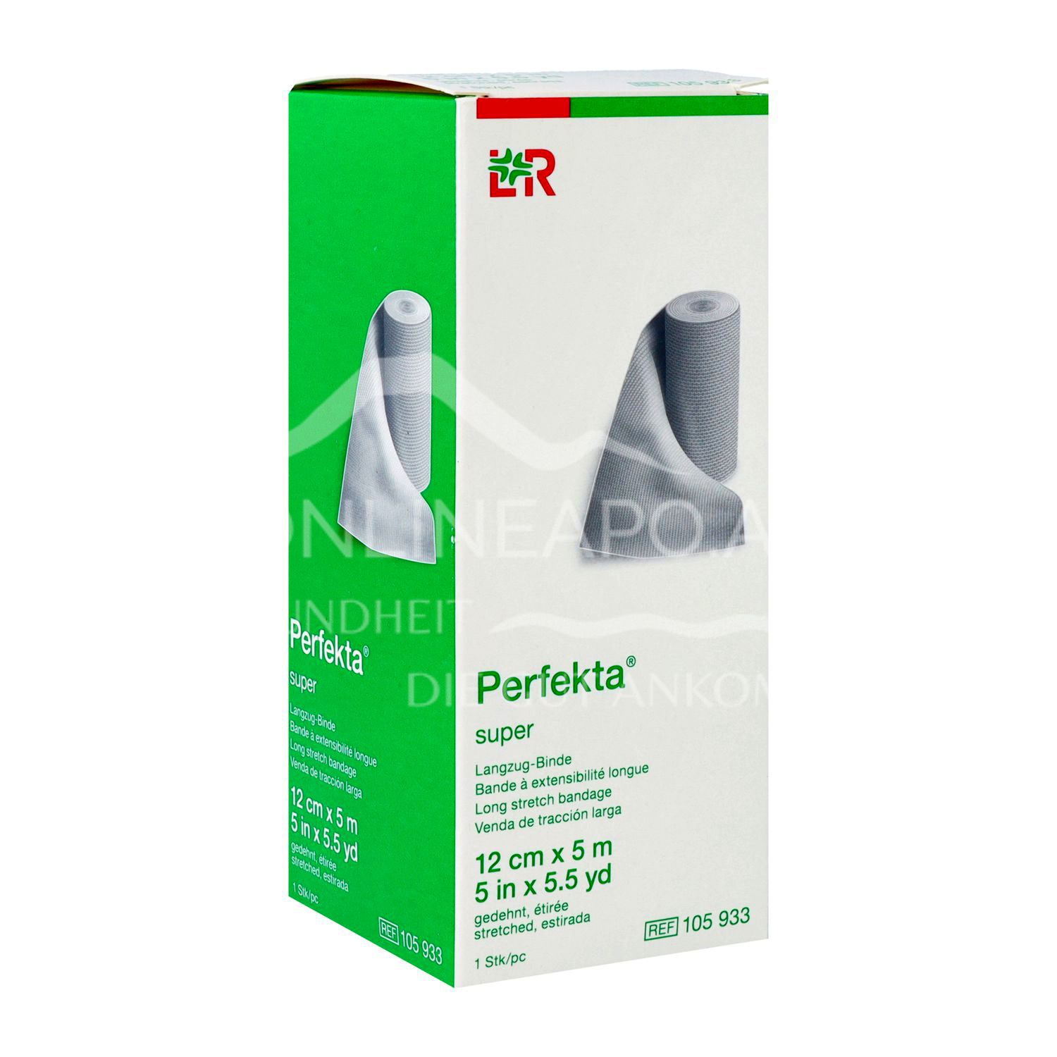 Perfekta® Super long-stretch bandage 12 cm x 5 m