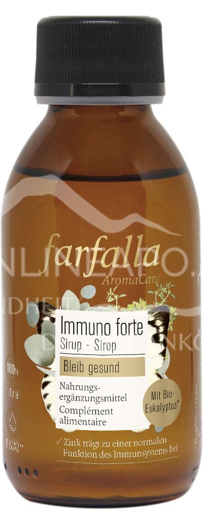 Farfalla Stay healthy, Immuno Forte Syrup organic