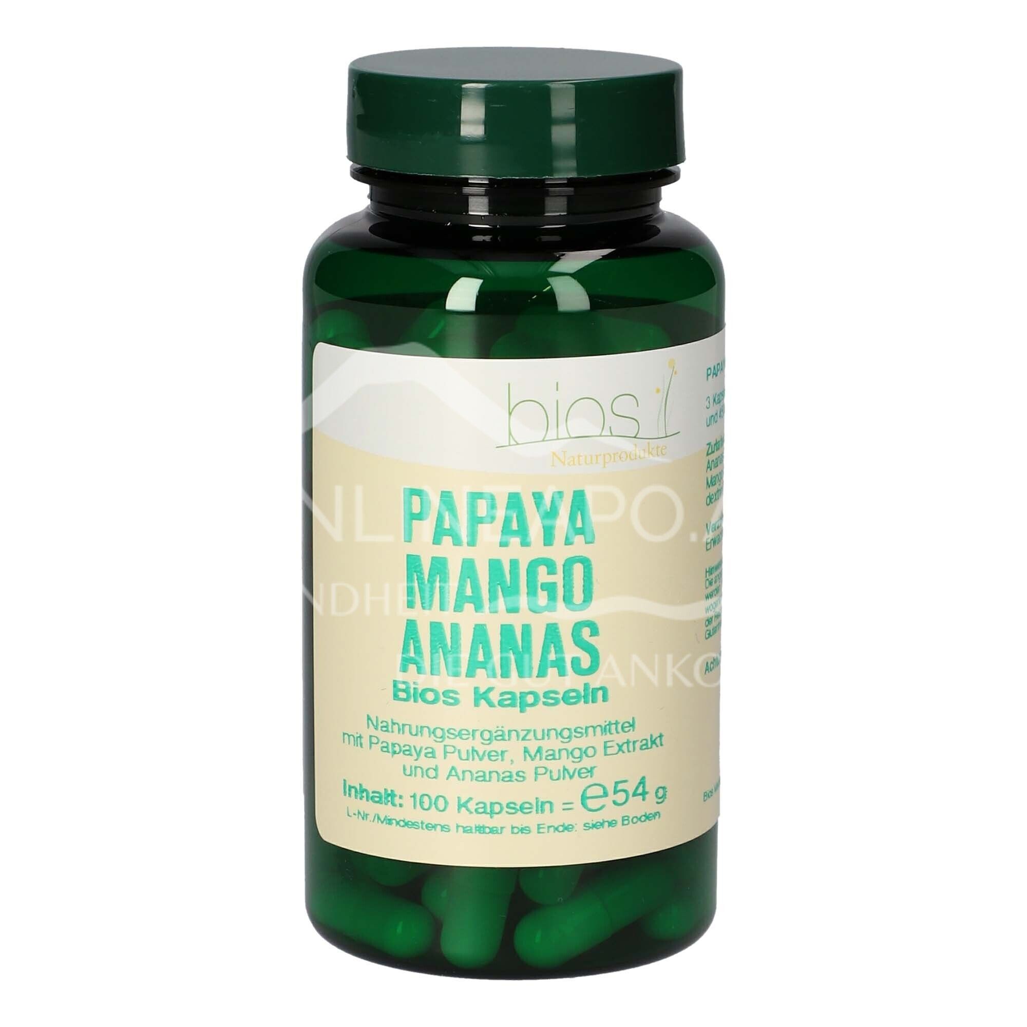 Bios Papaya Mango Pineapple Capsules