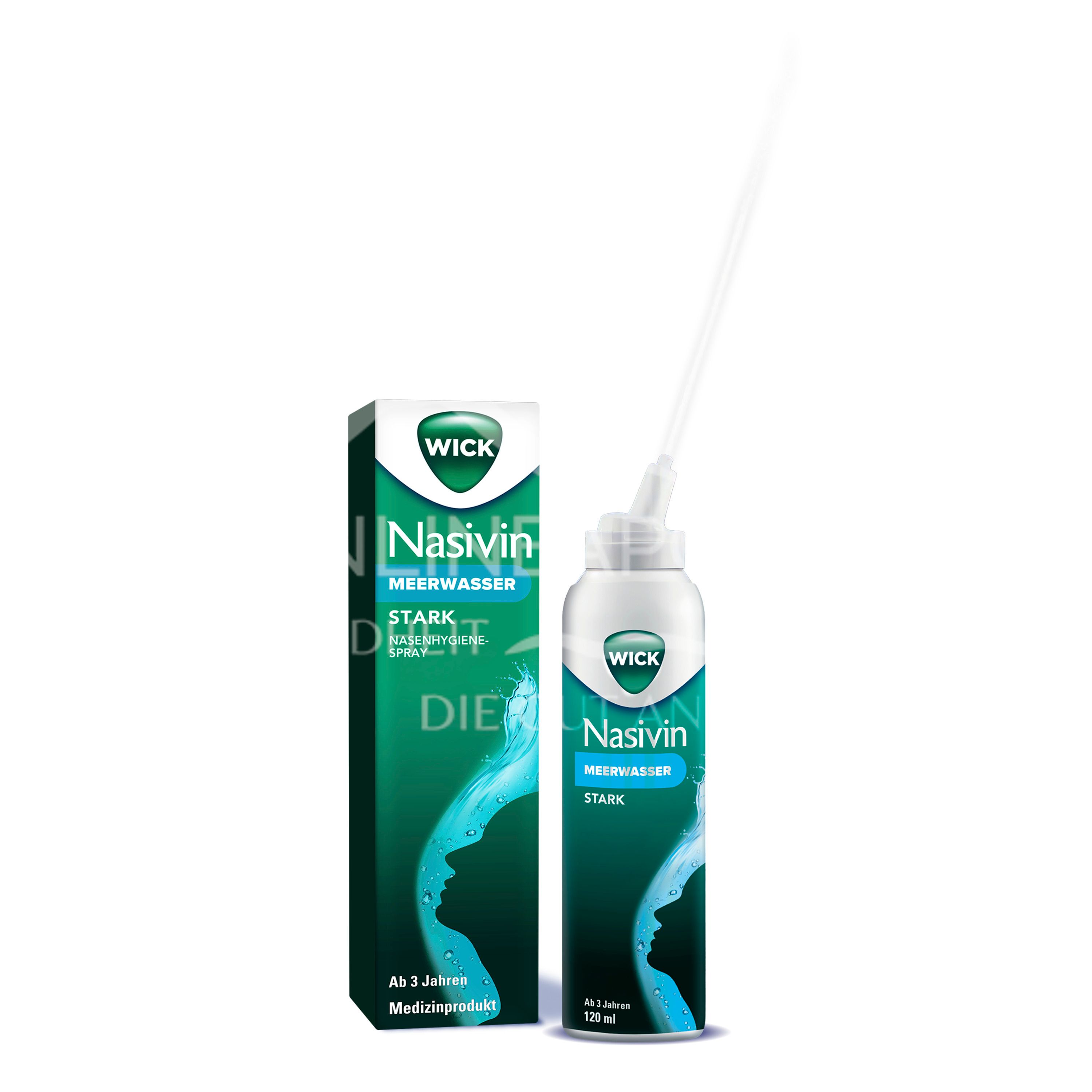 WICK Nasivin Meerwasser Nasenspray Stark