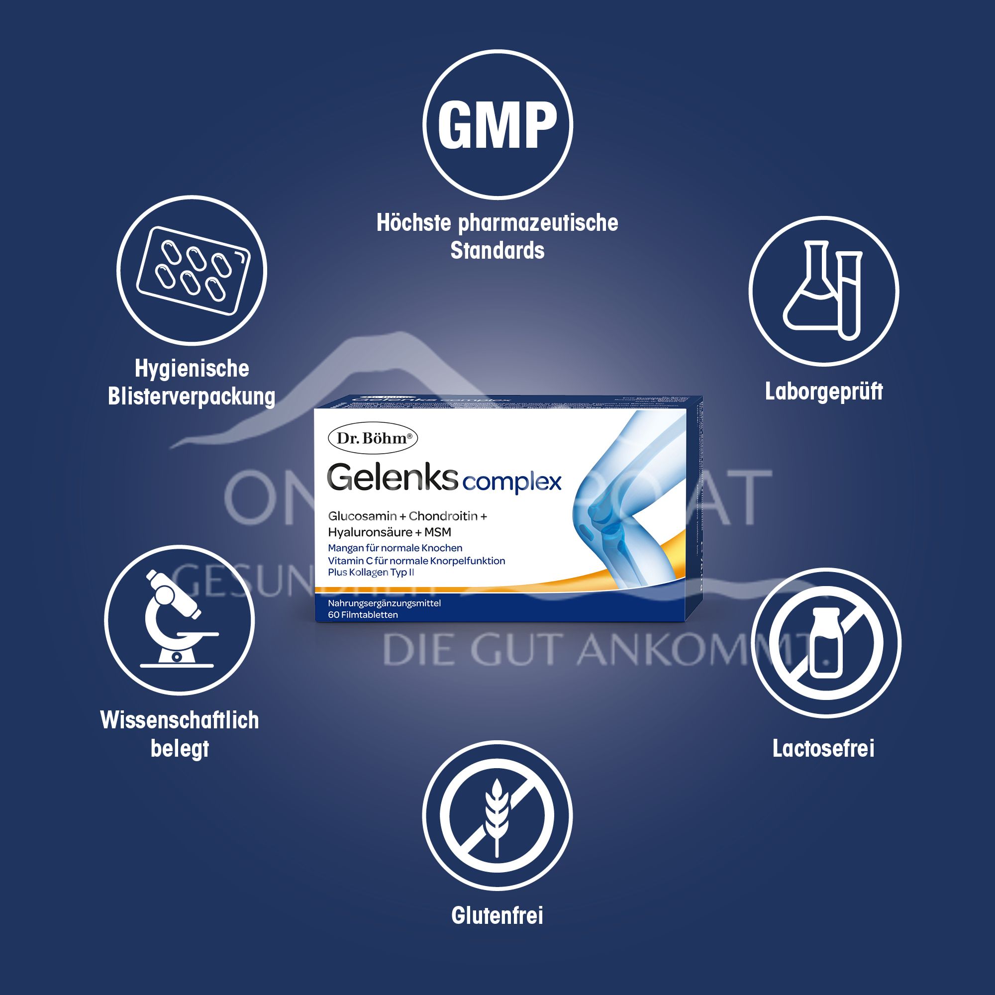 Dr Böhm® Gelenks complex film-coated tablets