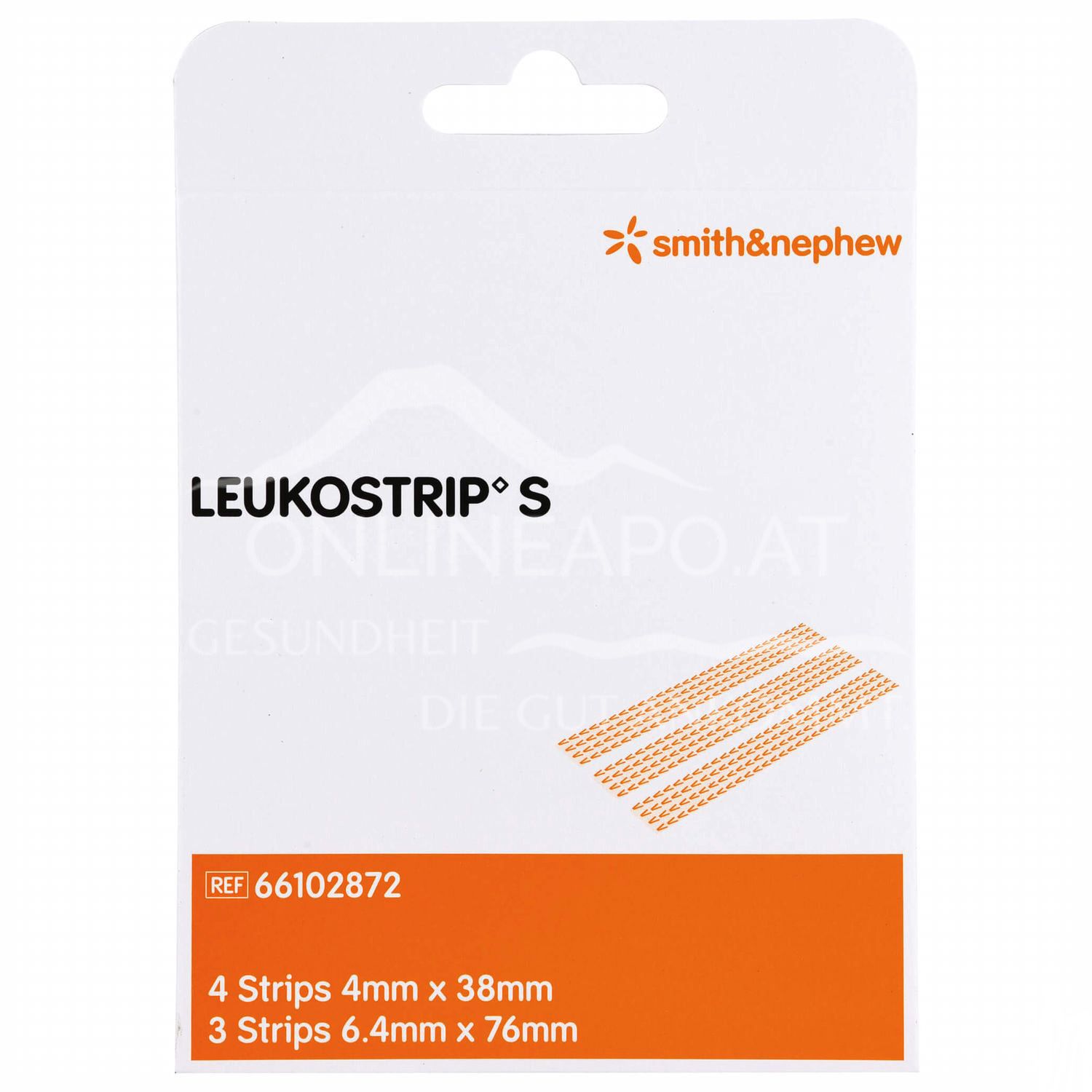 LEUKOSTRIP S Wundnahtstreifen assortiert - 2 Größen