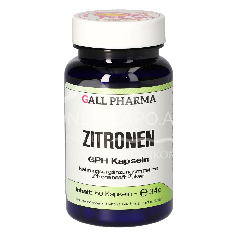 Gall Pharma Zitronen Kapseln