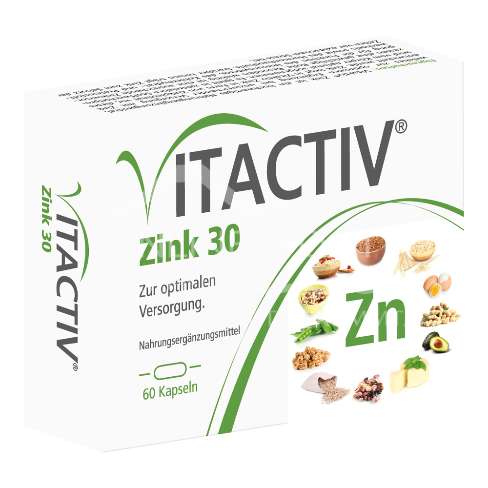 Vitactiv® Zinc 30 capsules