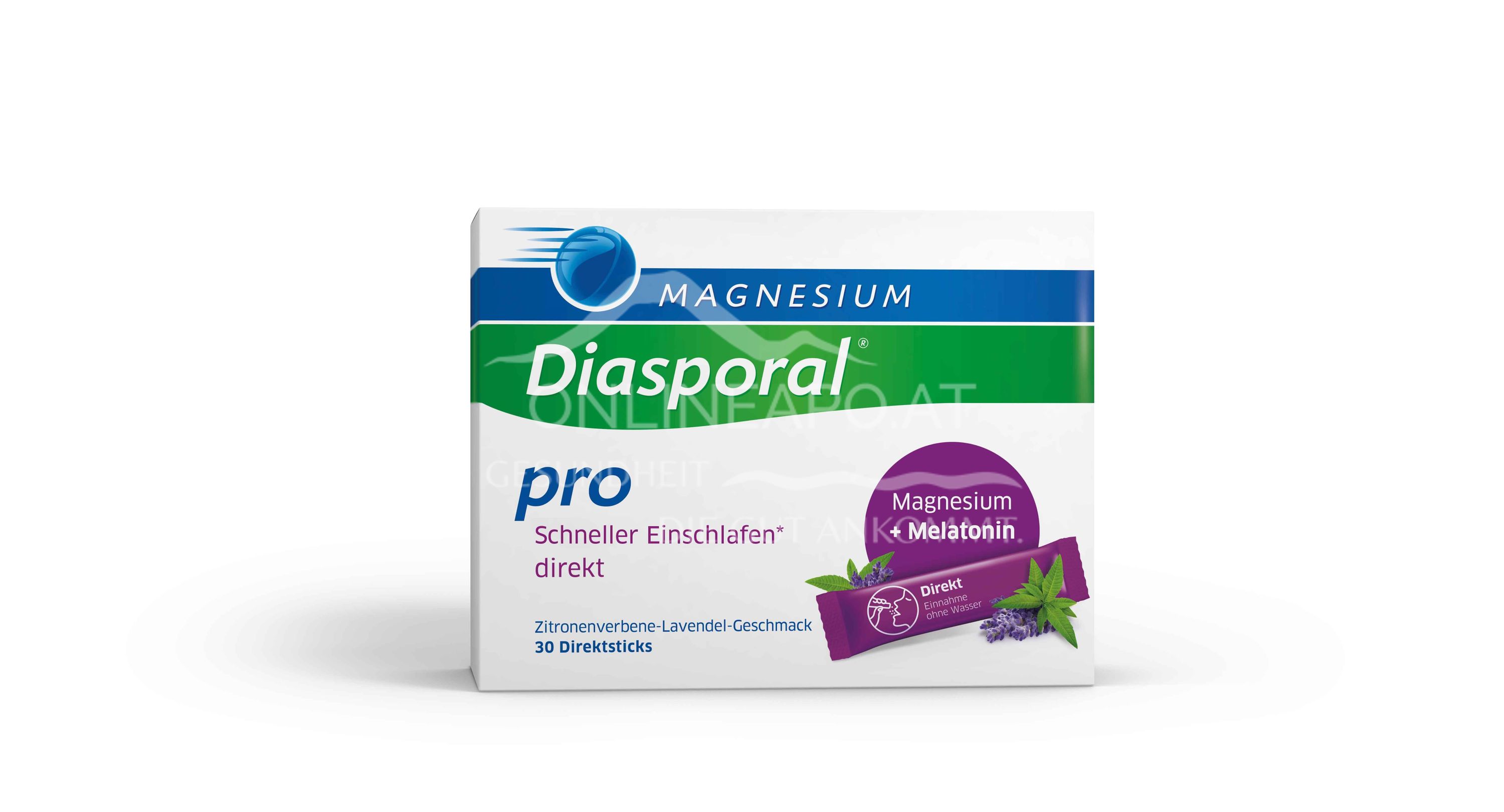 Magnesium Diasporal® Pro Schneller Einschlafen* Direkt, Direktgranulat Sticks