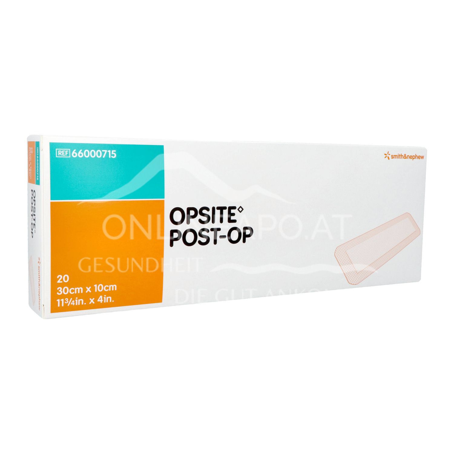 OPSITE POST-OP Folienverband mit Wundkissen steril, 10 x 30 cm