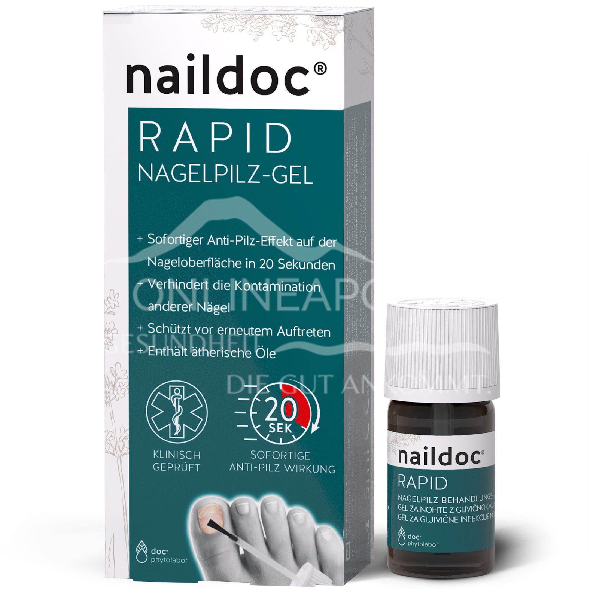 naildoc® RAPID Nagelpilz Behandlungs-Gel