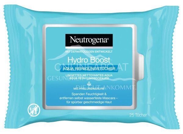 Neutrogena Hydro Boost Aqua Reinigungstücher