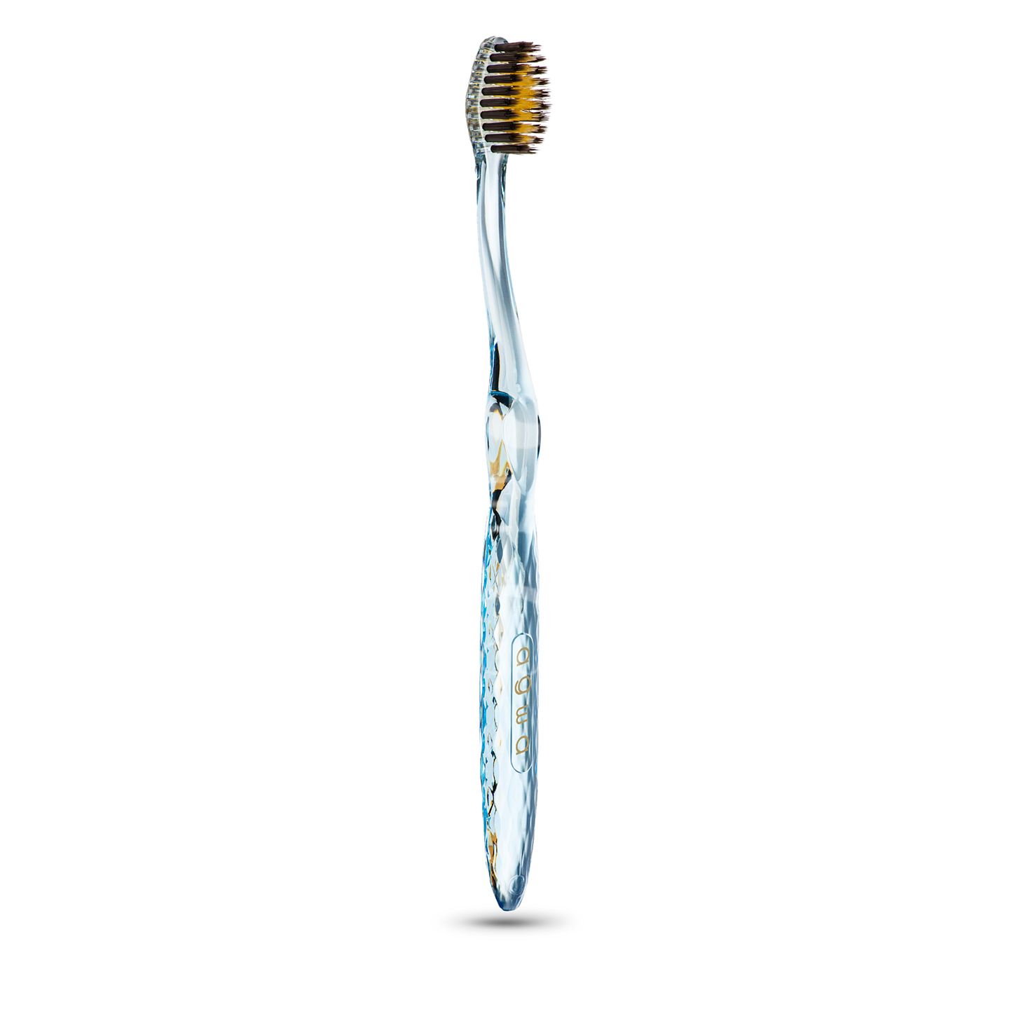 agwa super clean dent Gold- & Bambuskohle – Zahnbürste blau