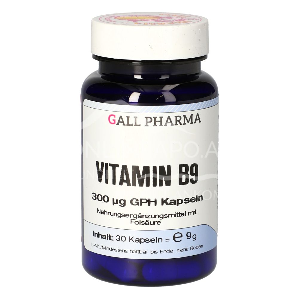 Gall Pharma Vitamin B9 300 mcg Kapseln