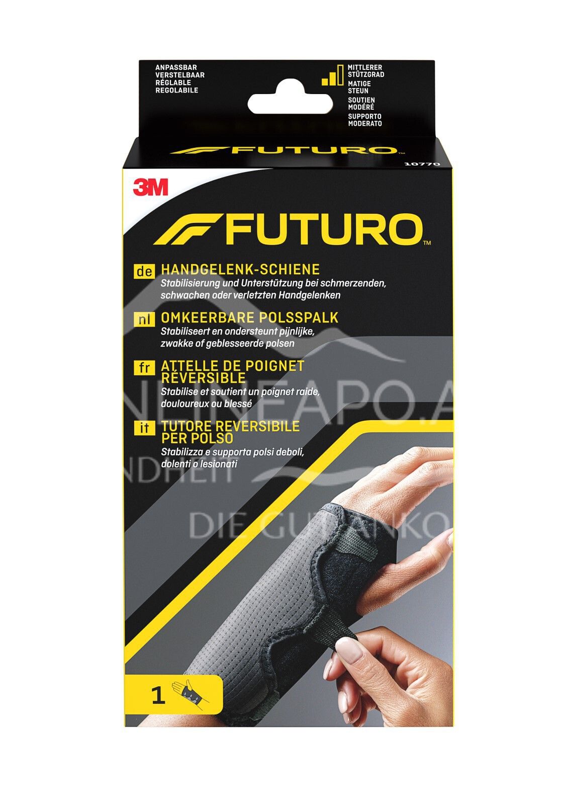 3M FUTURO™ Handgelenk-Schiene 10770, Verstellbar