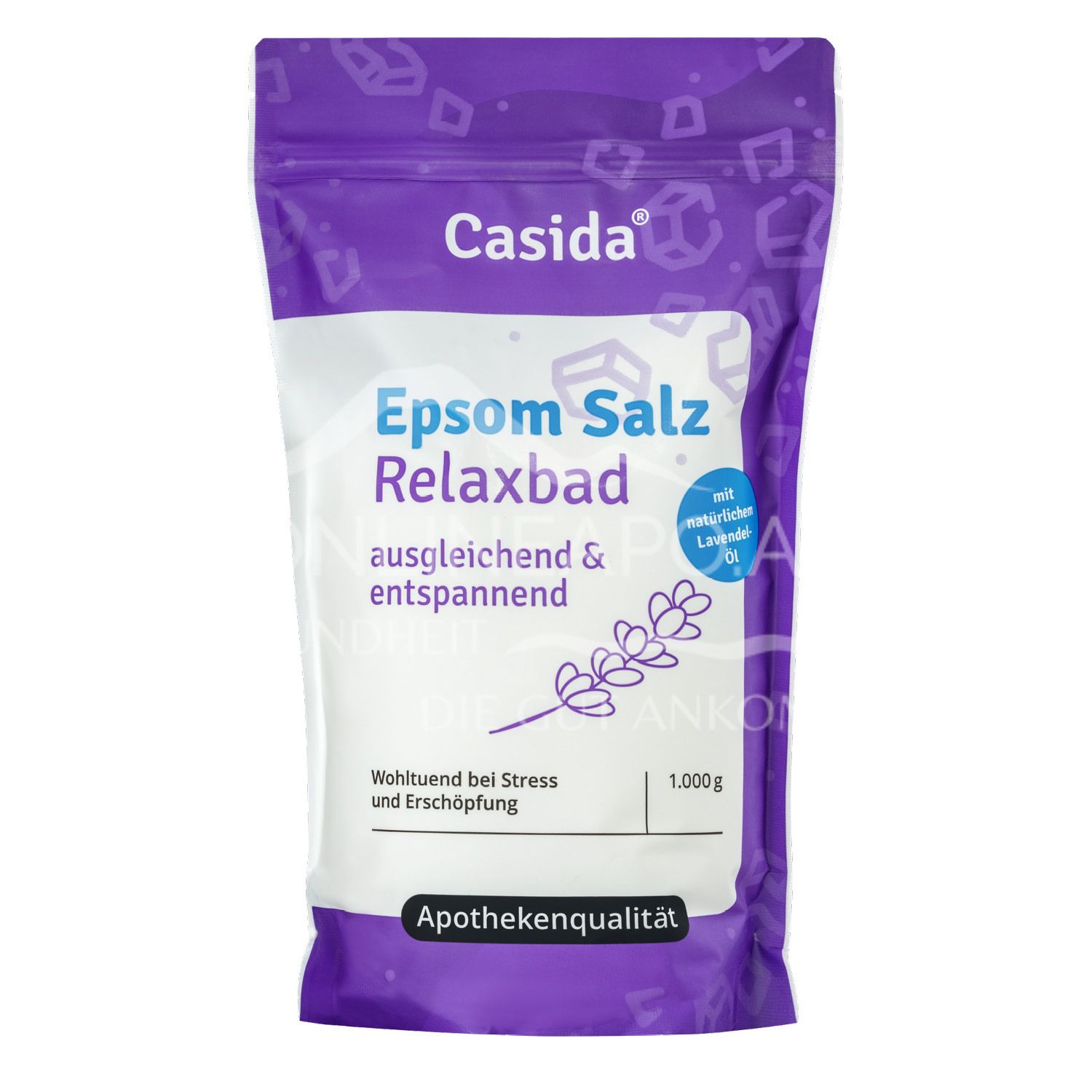 Casida Epsom Salz Relaxbad mit Lavendel
