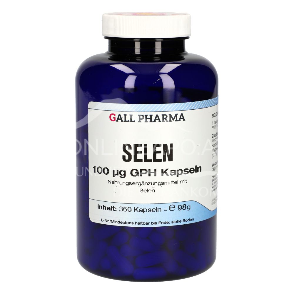 Gall Pharma Selenium 100 µg capsules